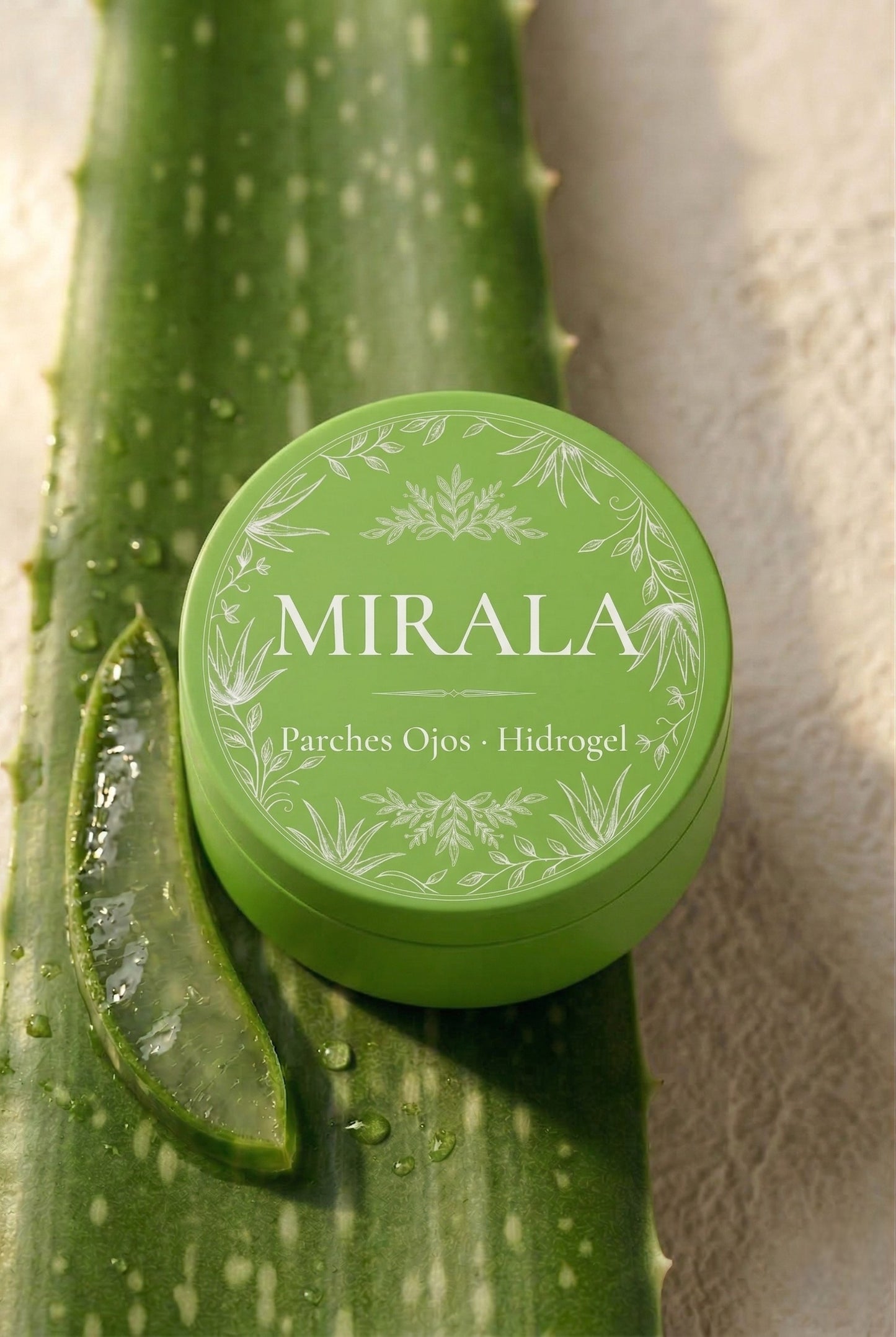 MIRALA · Parches Ojos Hidrogel Aloe Vera